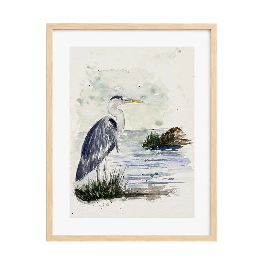 Heron Fishing