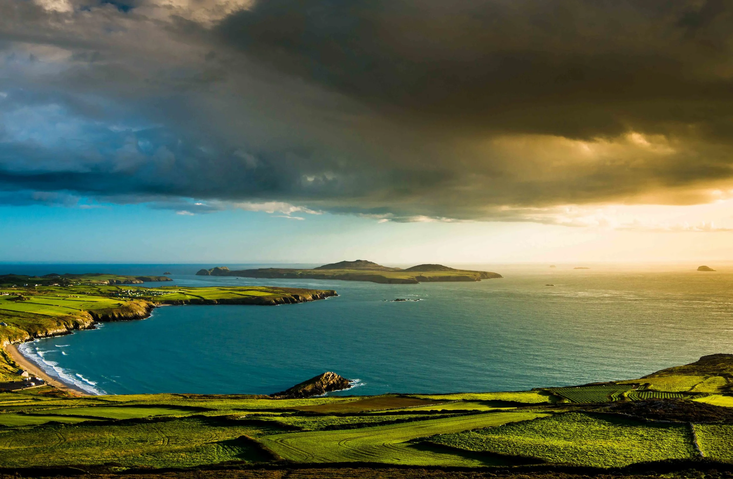 Ramsey Whitesands from Carn Llidi