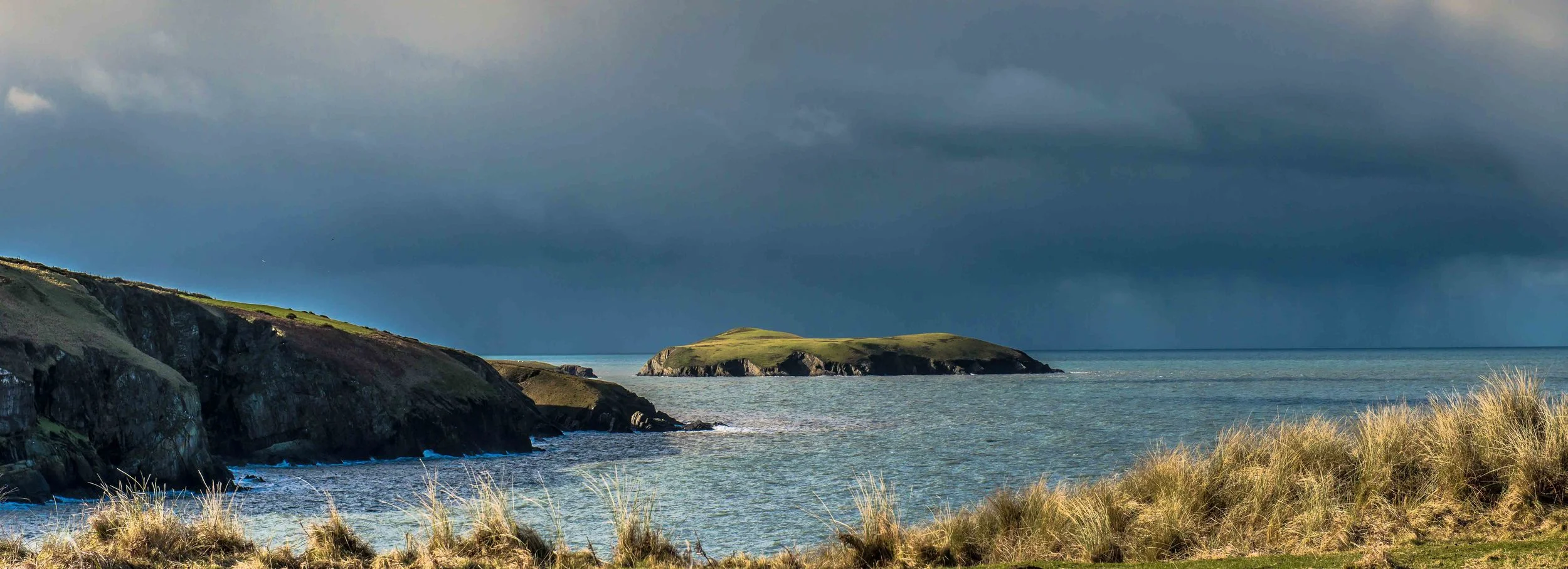 Cardigan Island from Mwnt