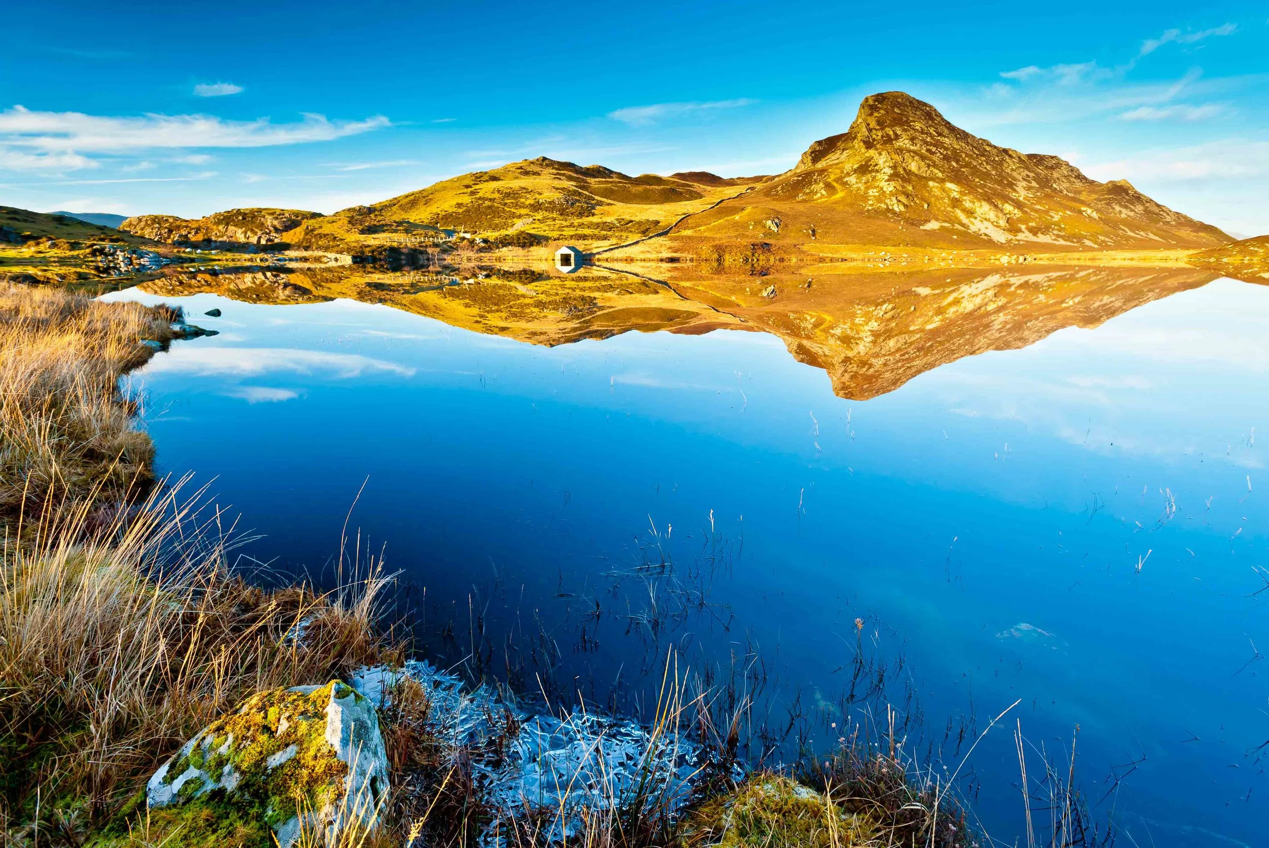 Llyn Cregennen - ice blue