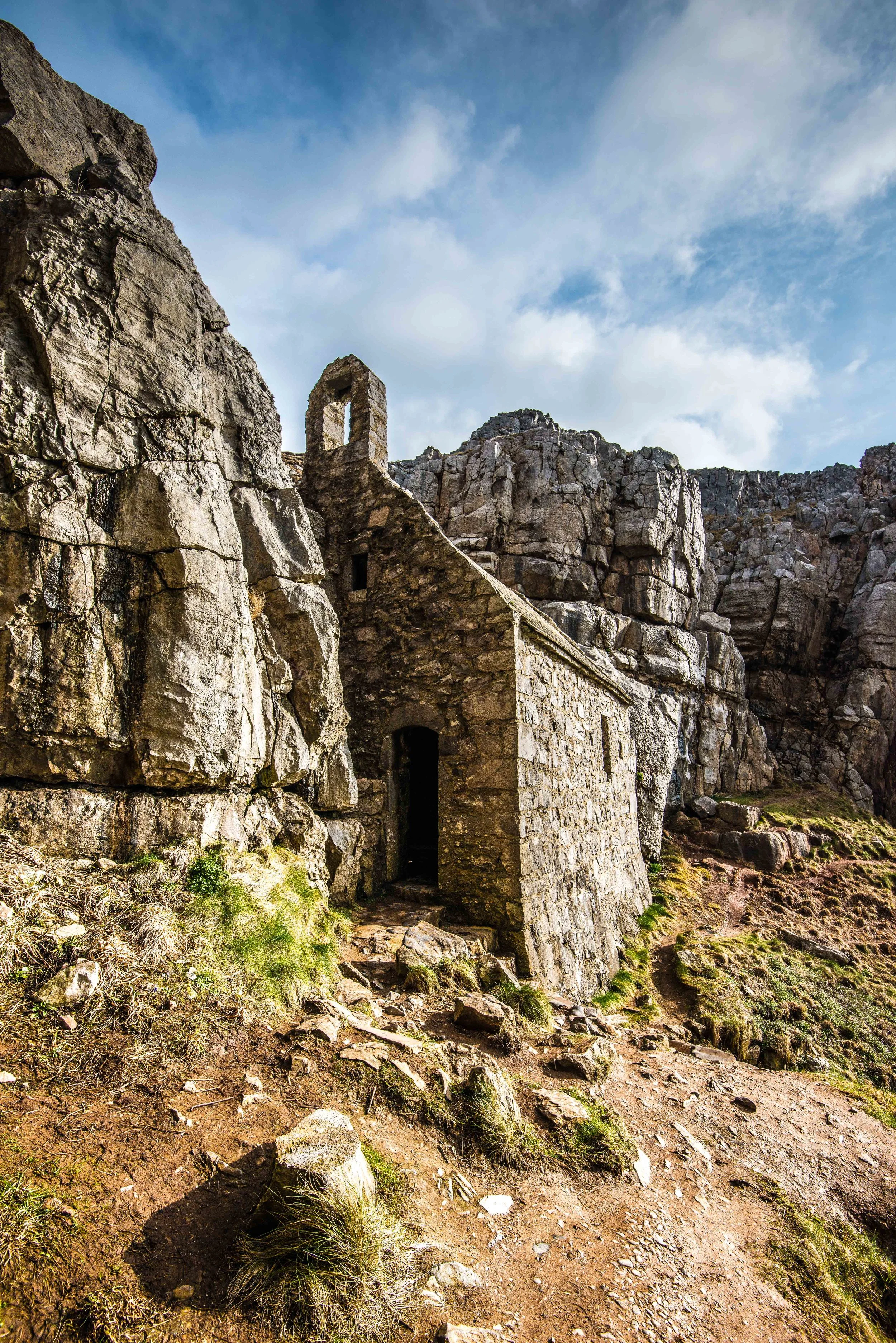 St Govan's chapel