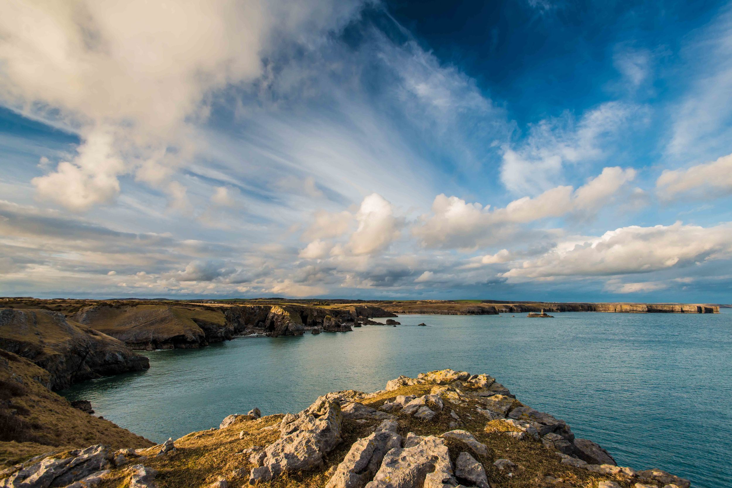 St Govans Head east to Stackpole
