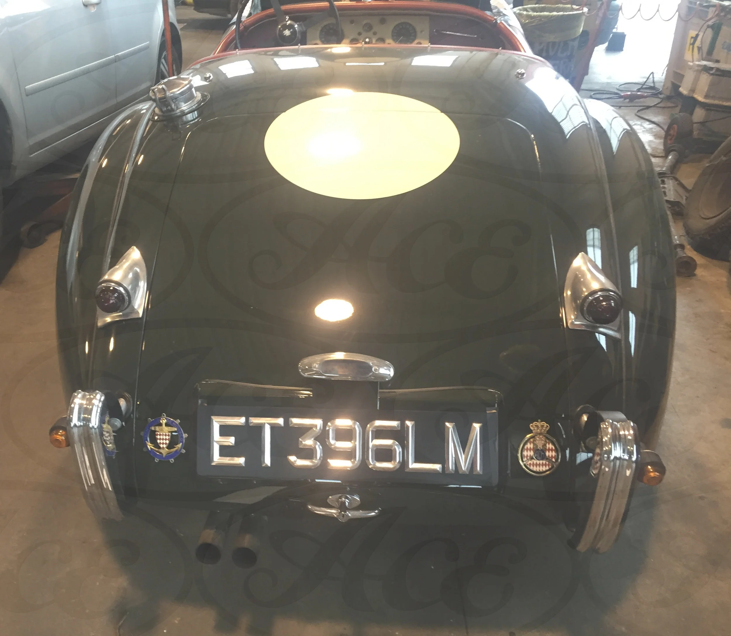 Jaguar XK 120, 1952, Urbino, Italy.