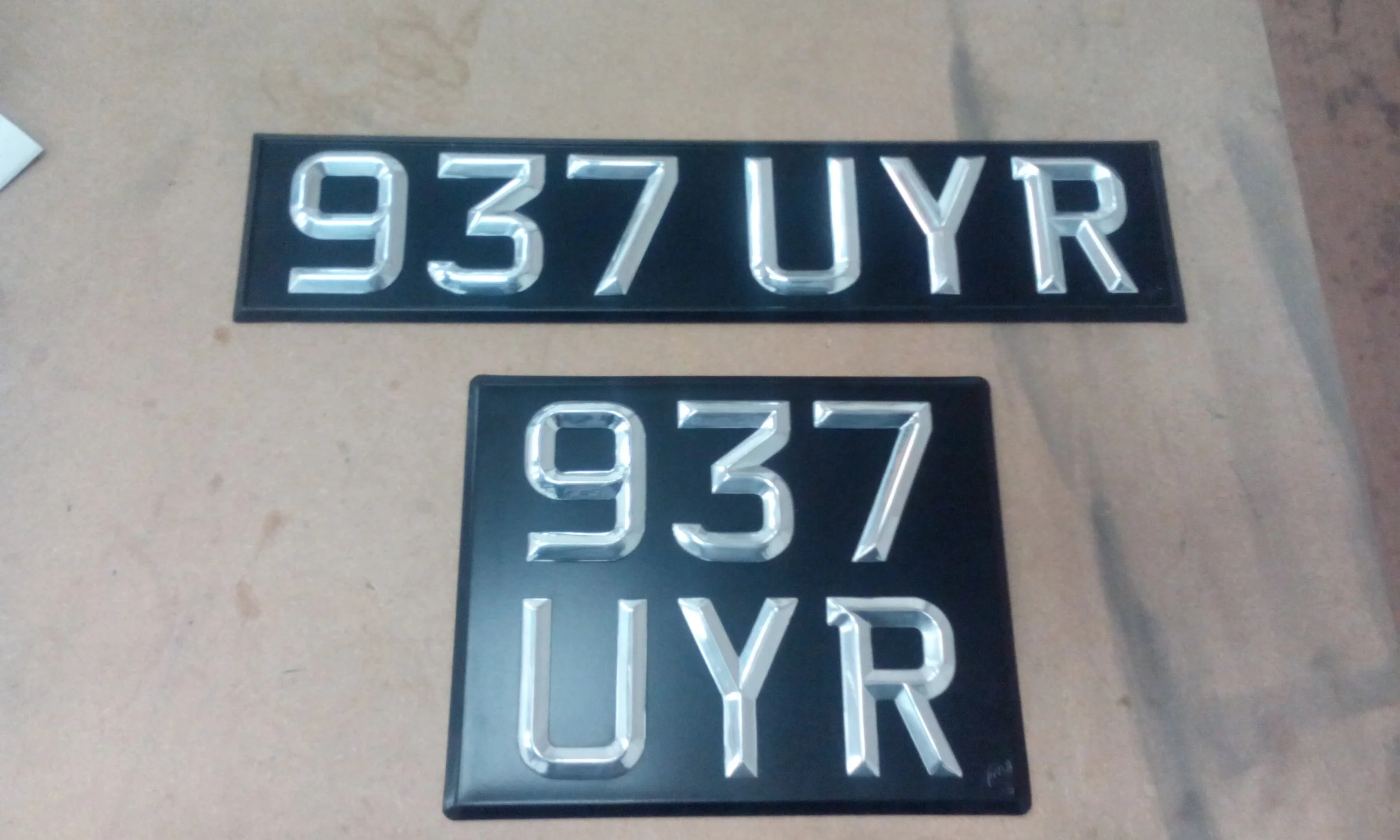 Ace Peak Plates for Vauxhall Cresta E Series, 1951