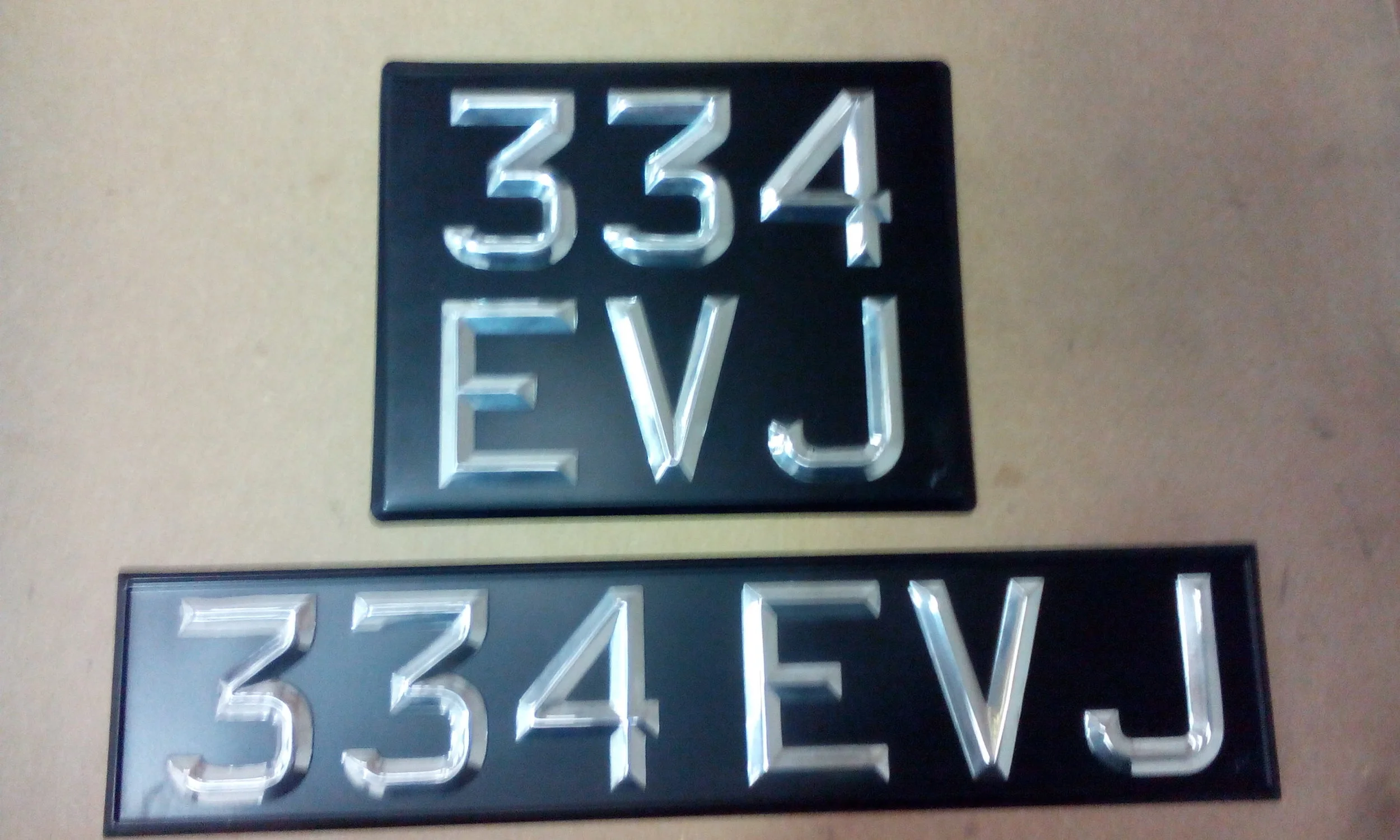 Ace Plates for 'Wendy', Wolseley Six Eighty, 1951