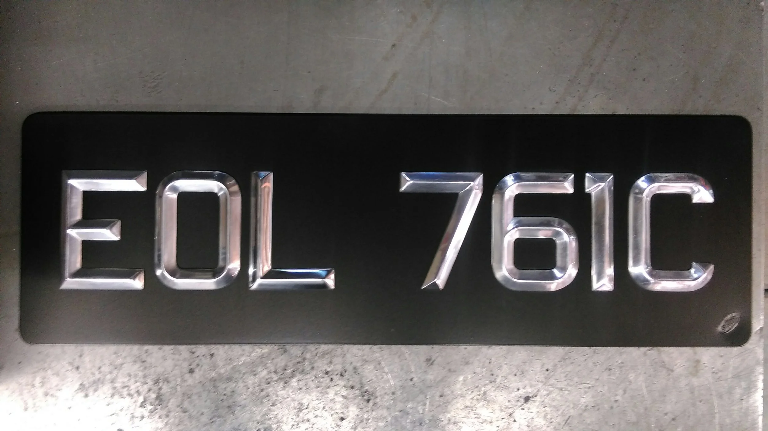 E Type Ace Peak Plate
