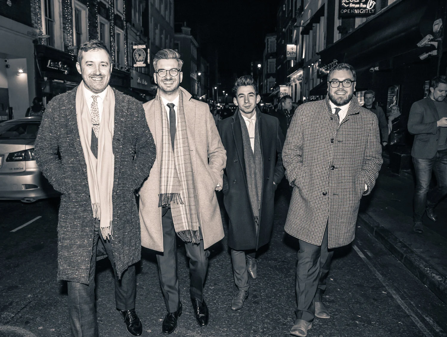 Left to Right: Rick Simpson, Leo Richardson, Ed Richardson, Tim Thornton.