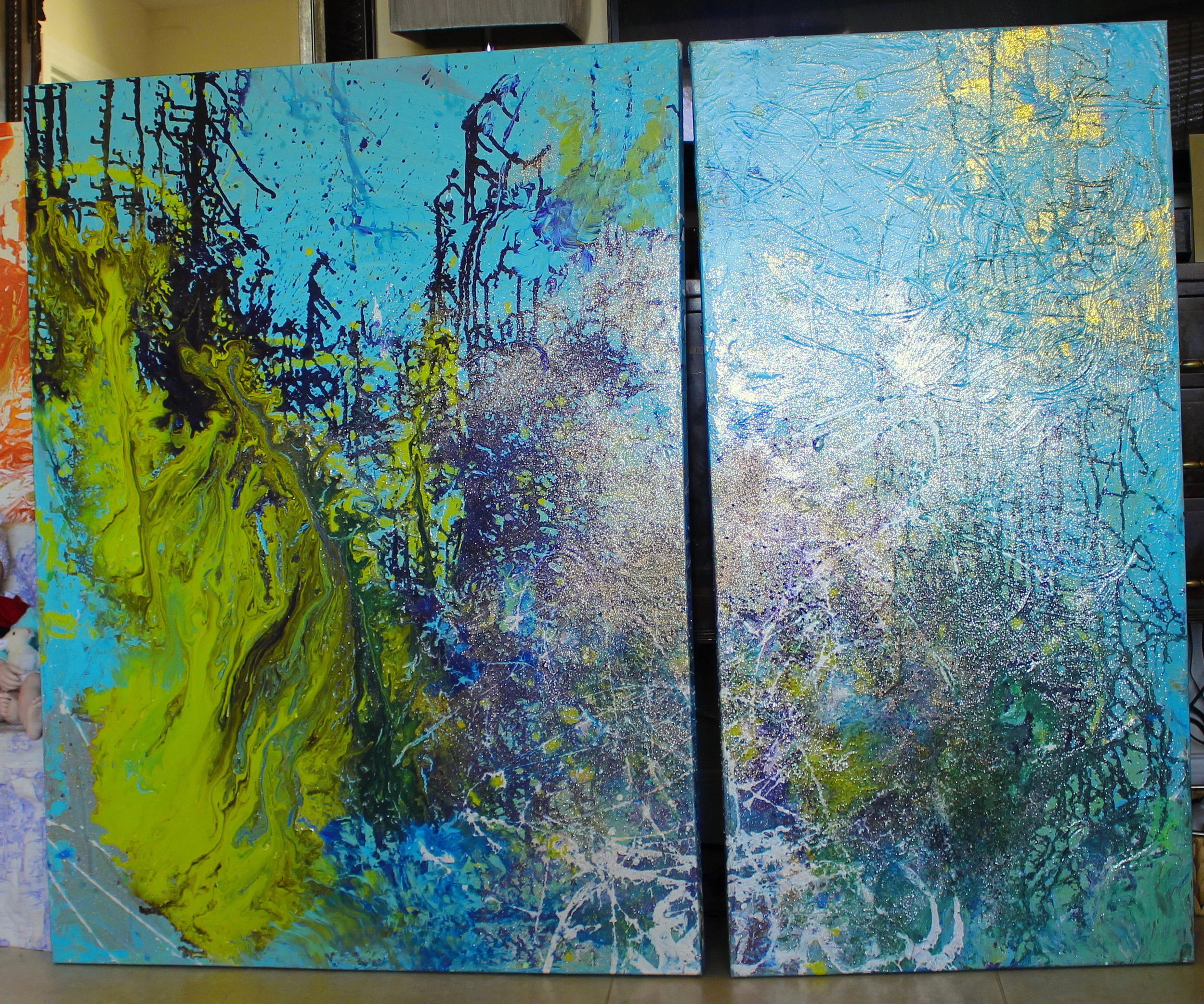 Star Cluster in Space