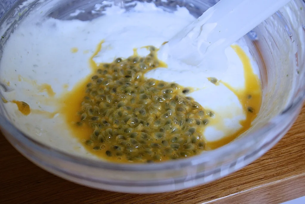 Lime and passionfruit cheesecakes — Nutmegs, seven