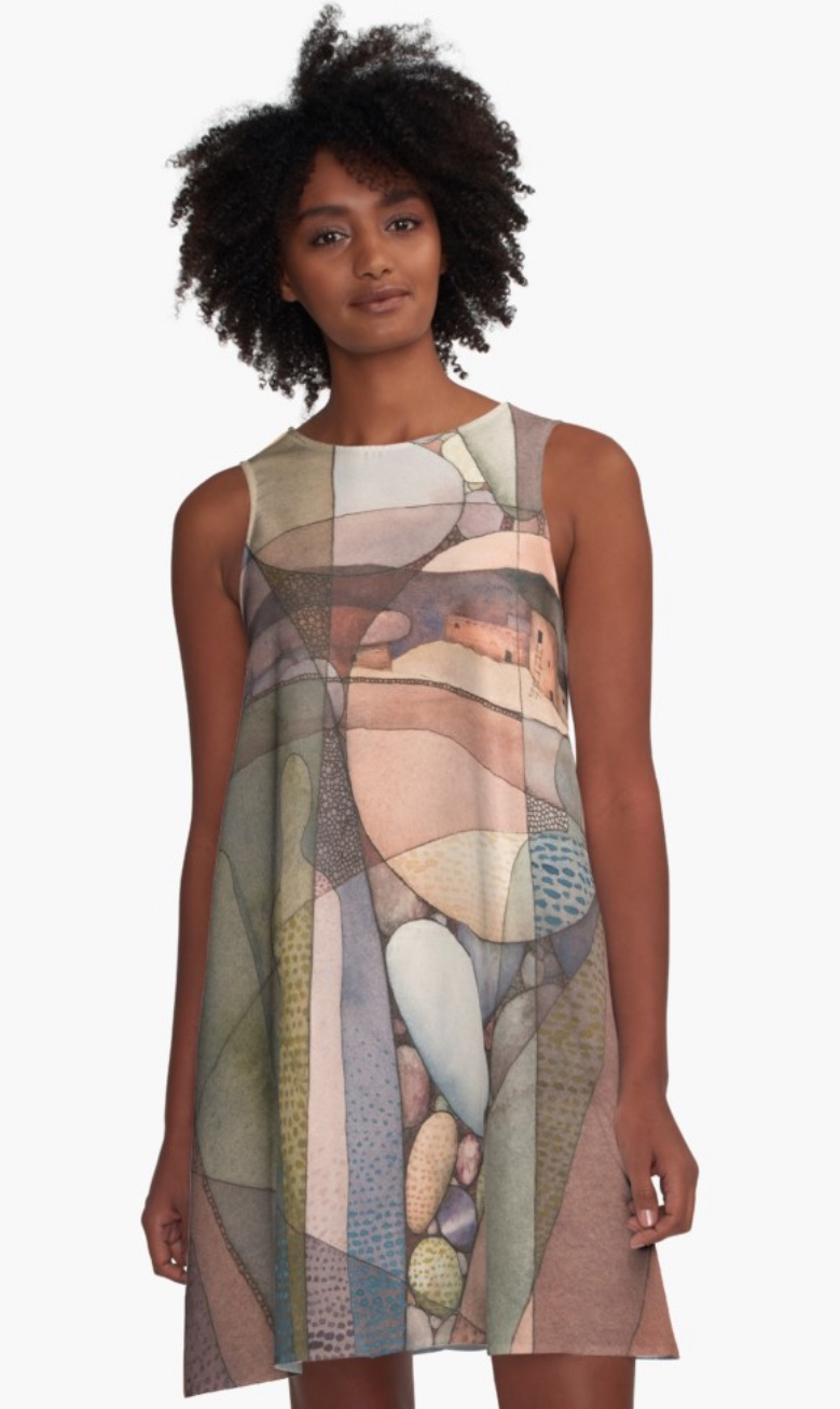 Canyon Dwellers A-Line Dress