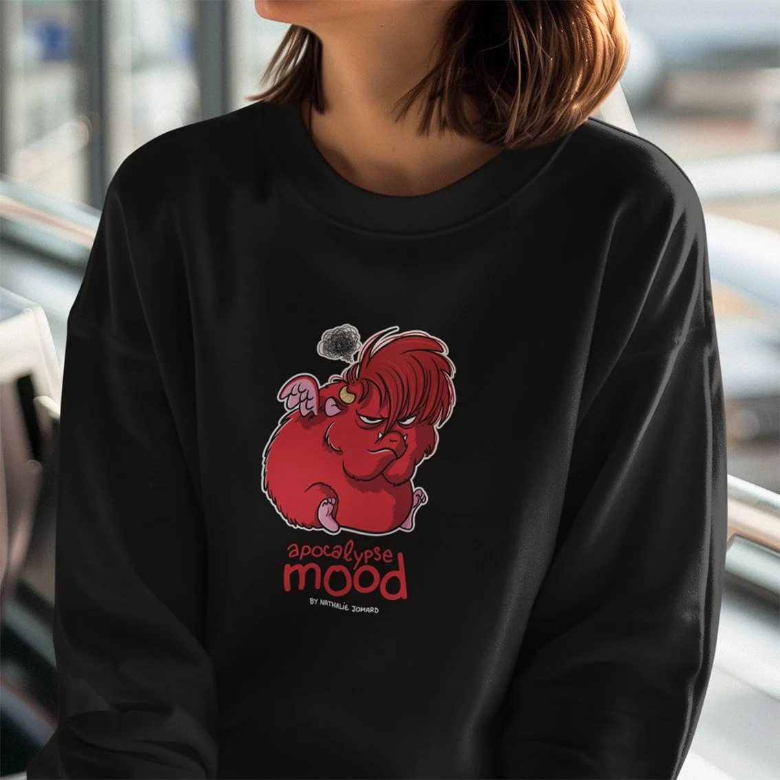 Apocalypse mood - Sweat écologique unisexe unisexe3.jpg