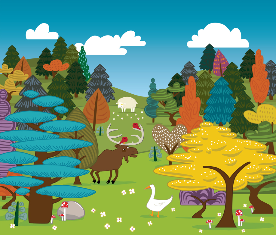     Illustrations for customizable children’s adventure stories   Illustration:  Lisa Collins   Publisher:  Little Heroes Publishing    