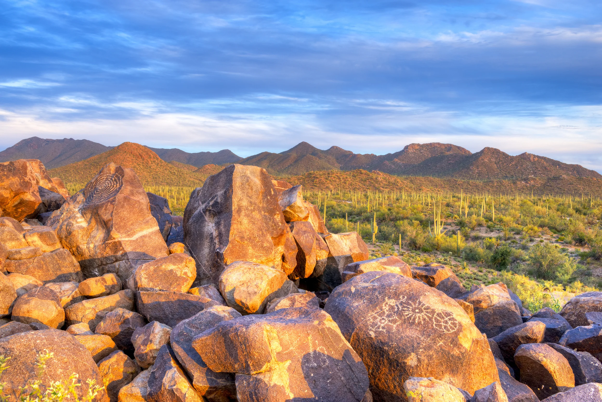 HOHOKAM PETROGLYPHS ON SIGNAL HILL - (PHOTO: ANTON FOLTIN/SHUTTERSTOCK)