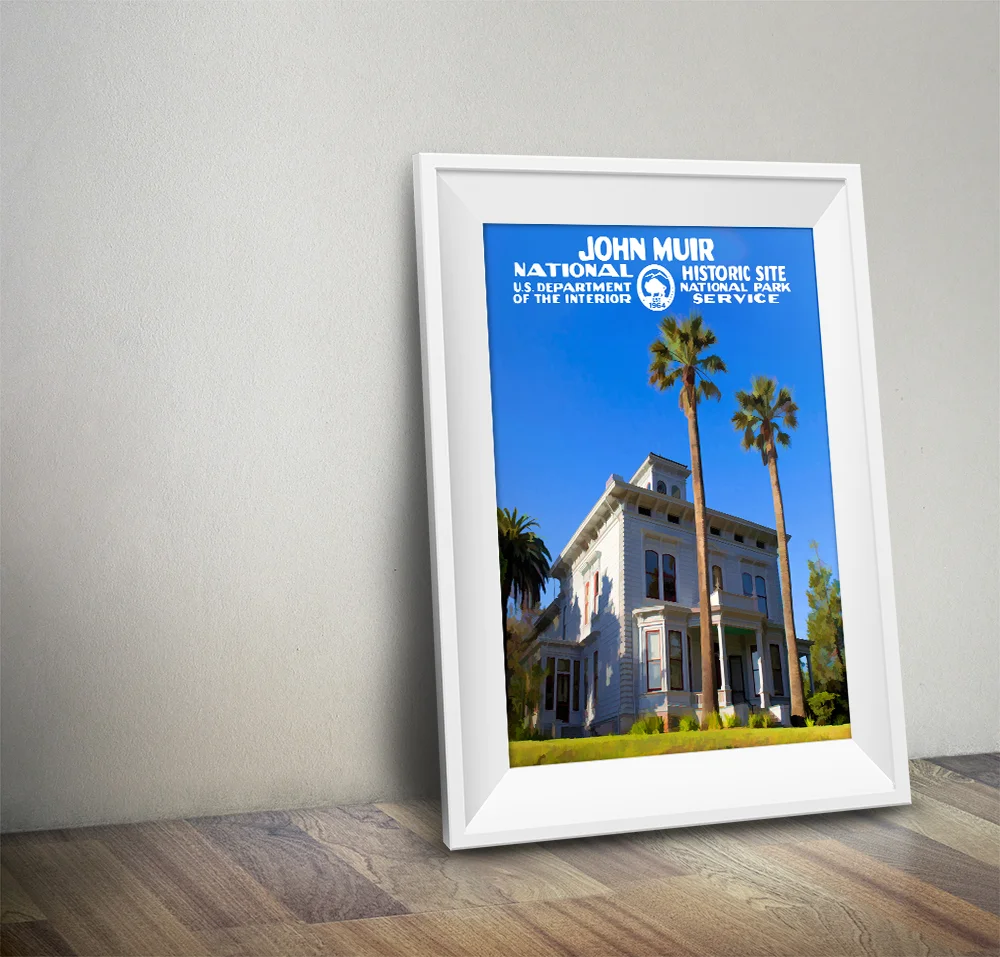 John Muir National Historic Site Travel Poster