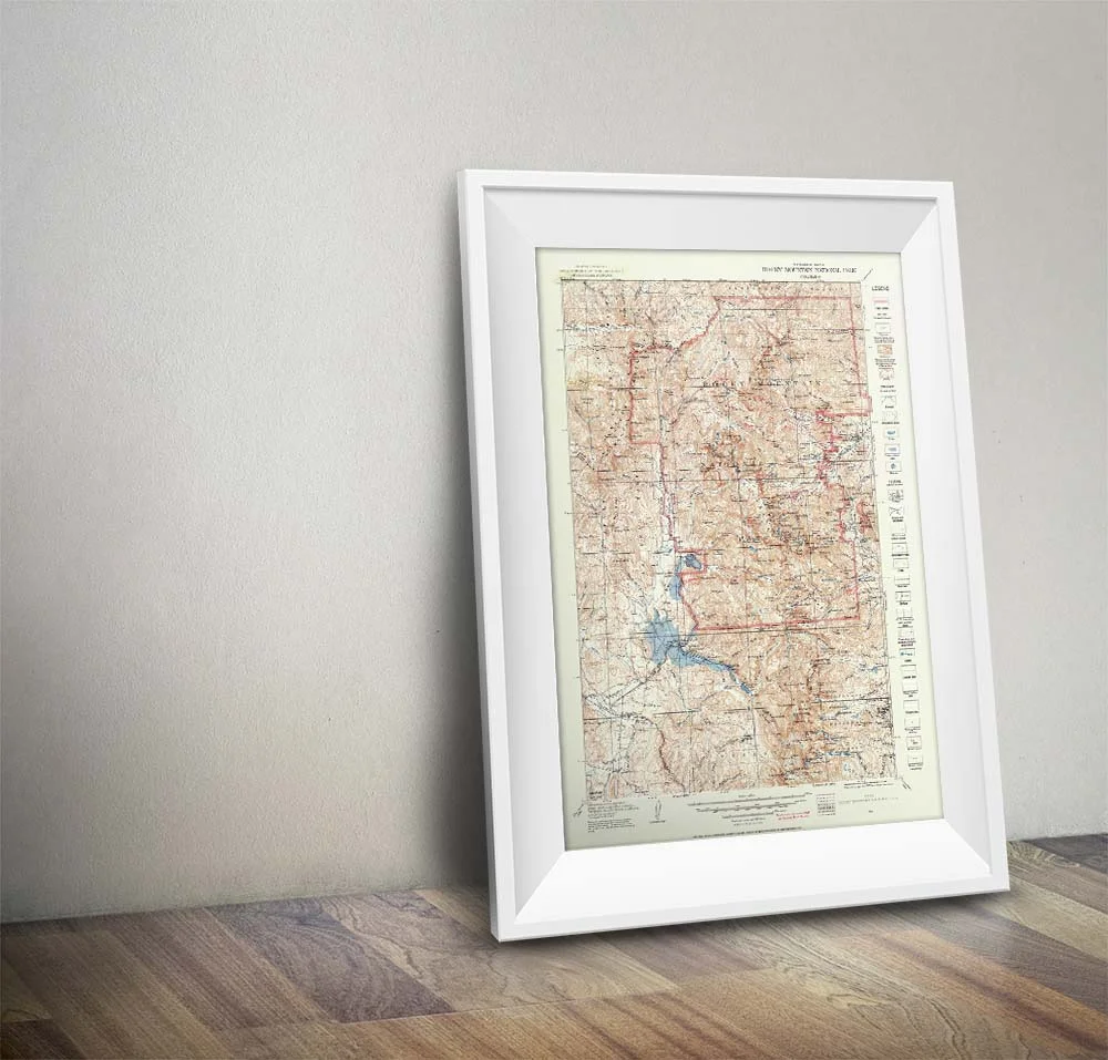 rocky mountain national park map