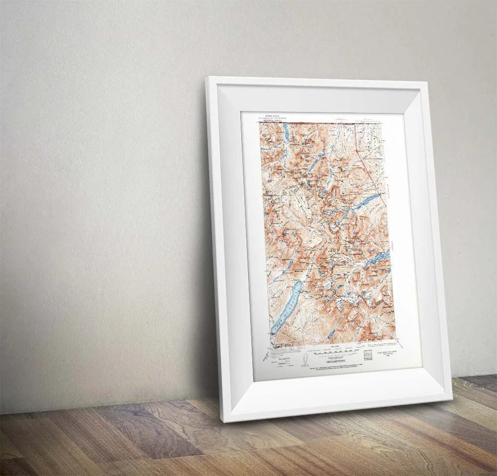 glacier national park map