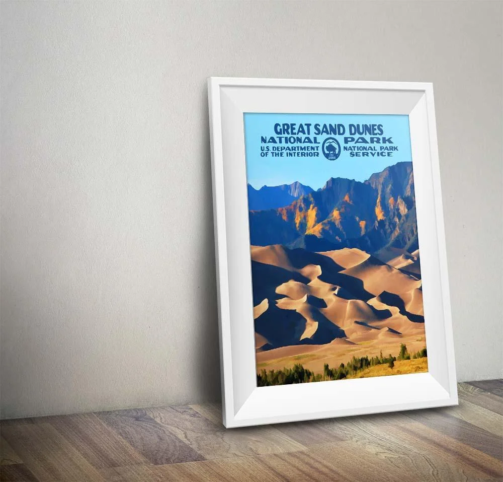 Great Sand Dunes National Park Poster