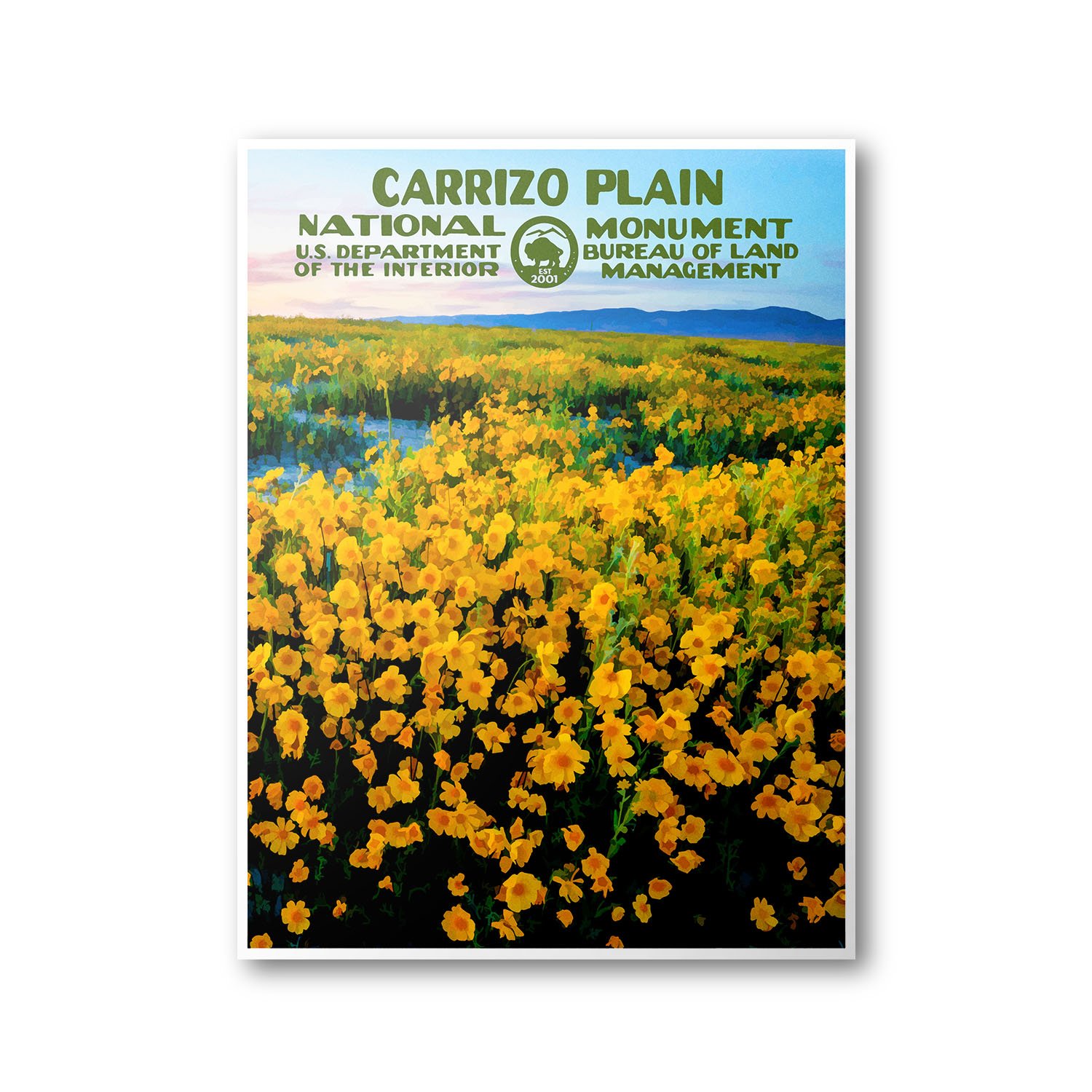 Carrizo Plain National Monument Poster