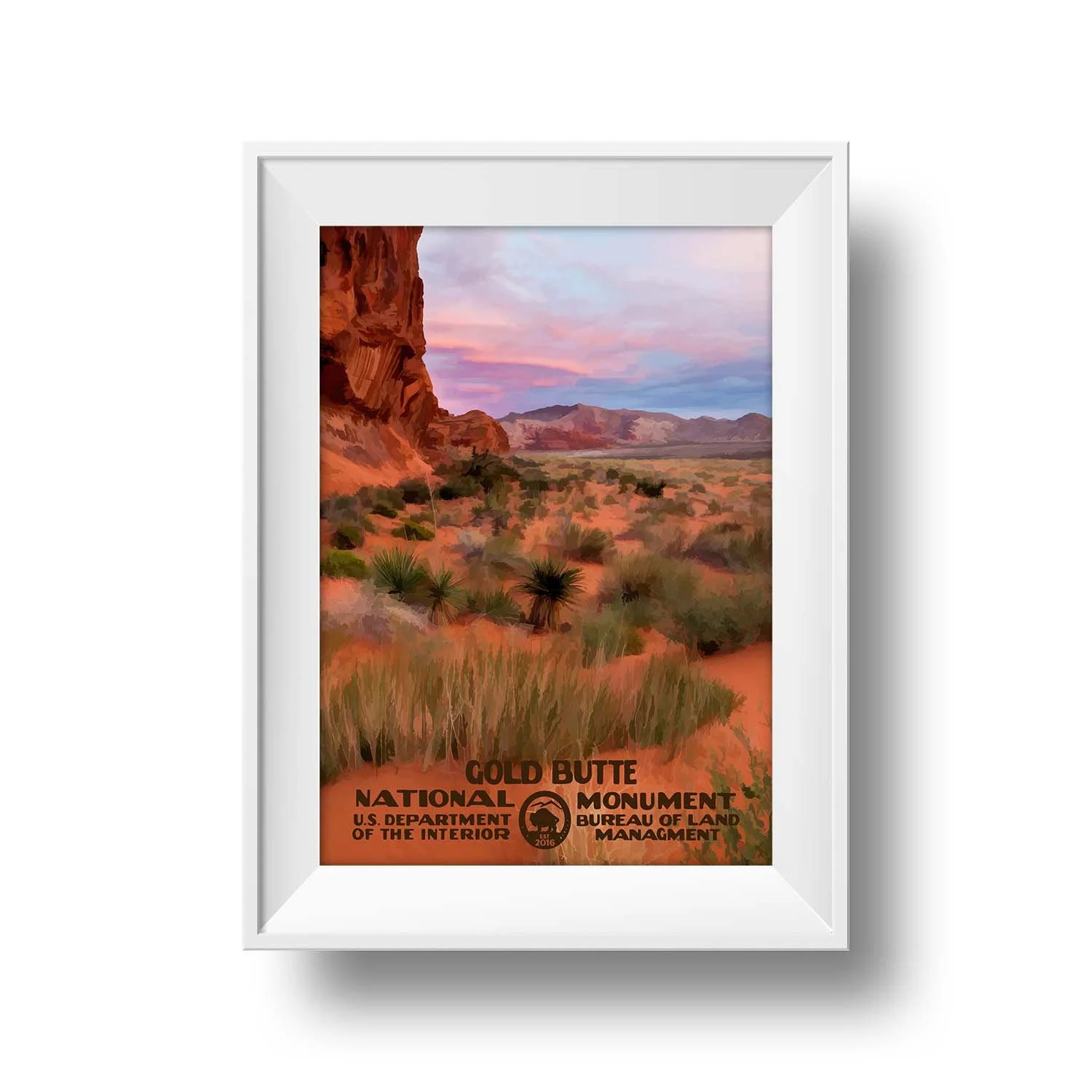 Gold Butte National Monument Poster