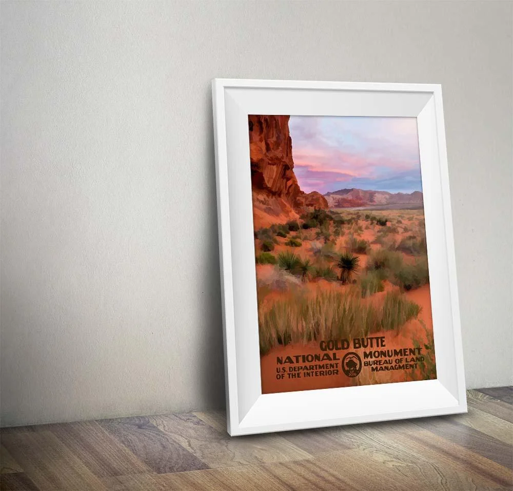 Gold Butte National Monument Poster