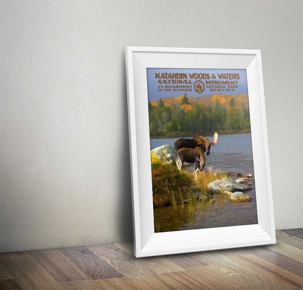 Katahdin Woods & Waters National Monument Poster