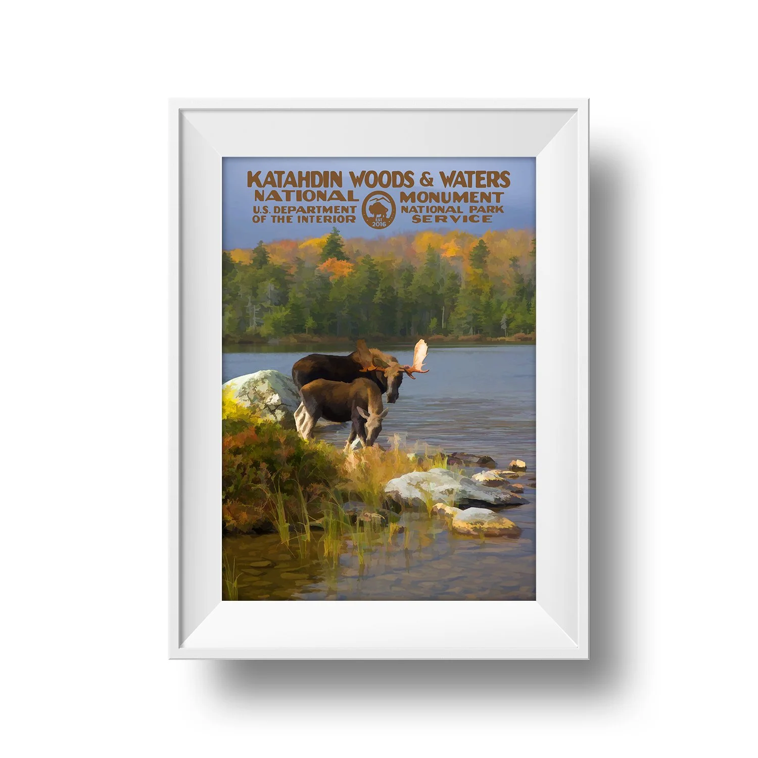 Katahdin Woods & Waters National Monument Poster