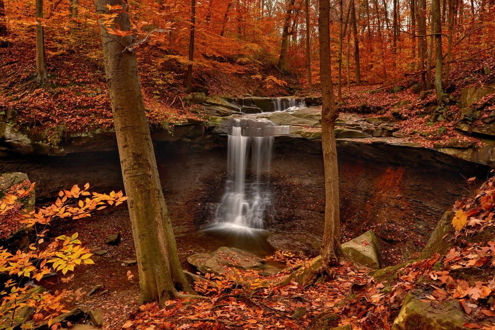 Blue Hen Falls | Cuyahoga Valley National Park | © Jeff Burcher