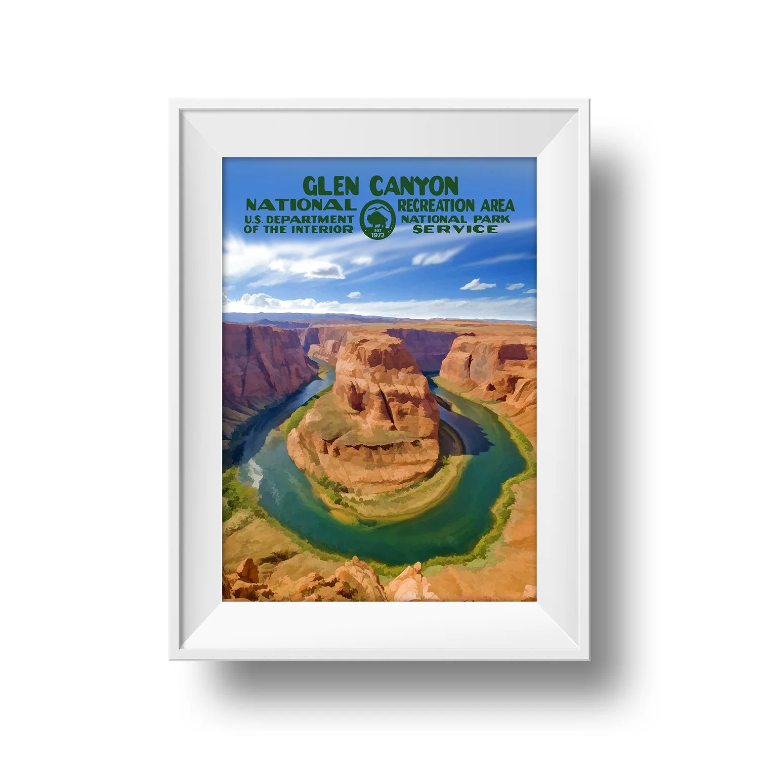 Glen Canyon National Recreation Area Poster