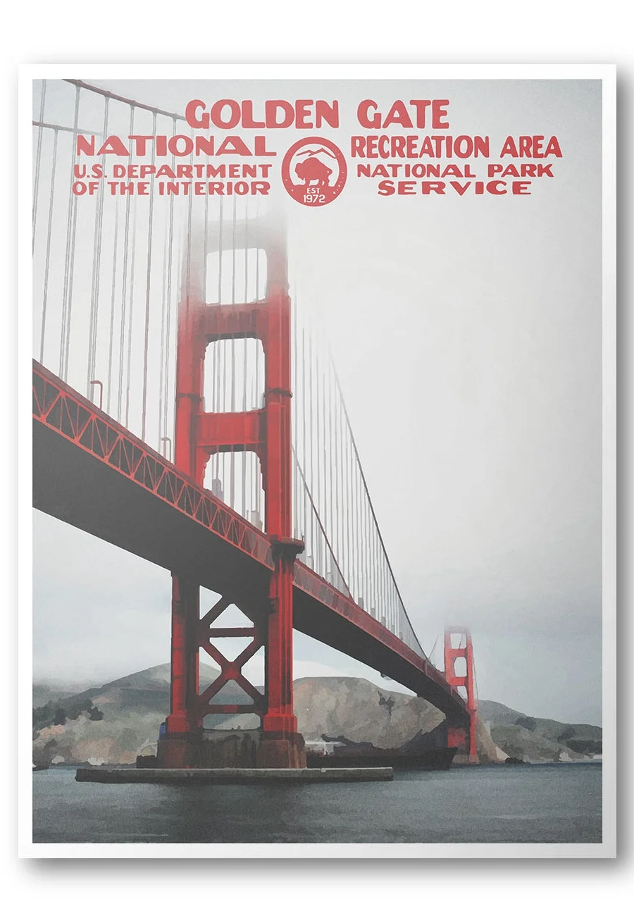 Golden Gate National Recreation Area Poster