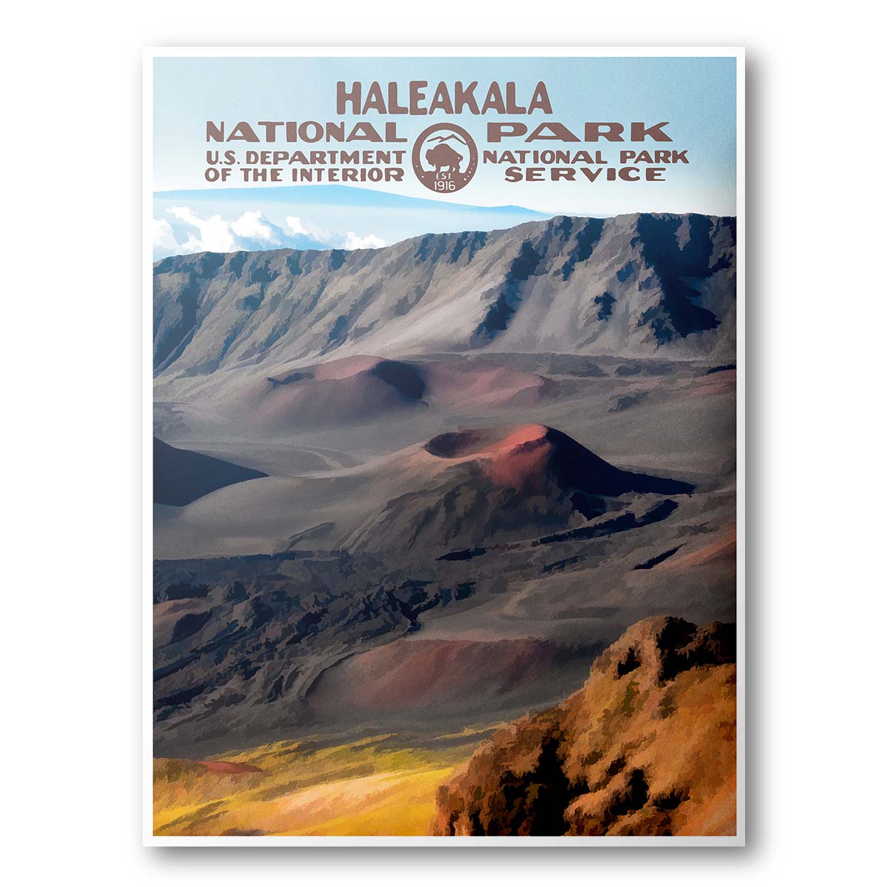 Haleakala National Park Poster