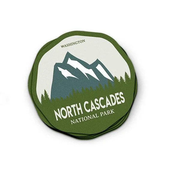 North Cascades National Park Sticker | National Park Decal