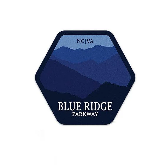 Blue Ridge Parkway Sticker | National Park Sticker | National Park Decal | Multiple Sizes Available