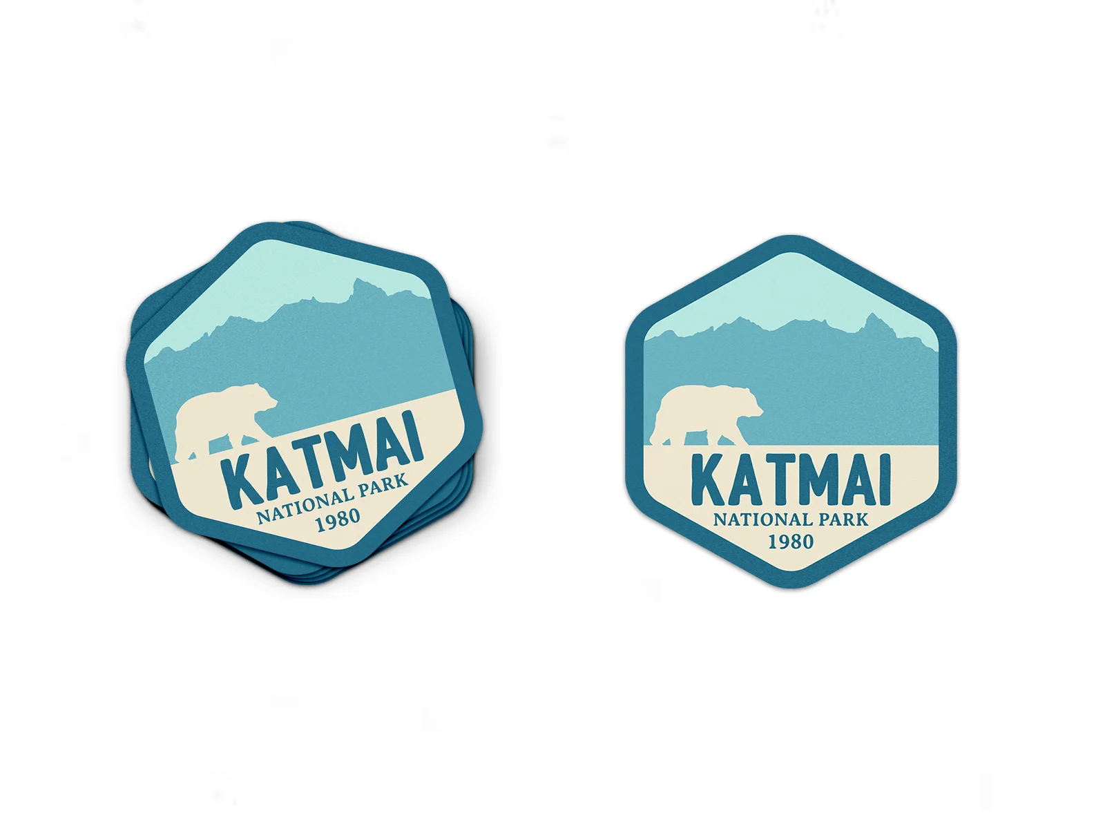 Katmai National Park Sticker
