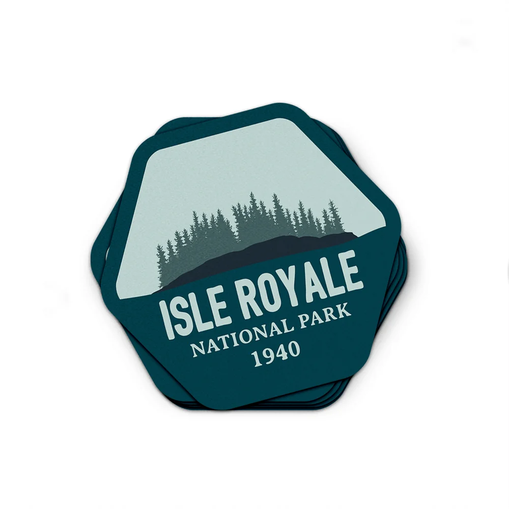 Isle Royale National Park Sticker