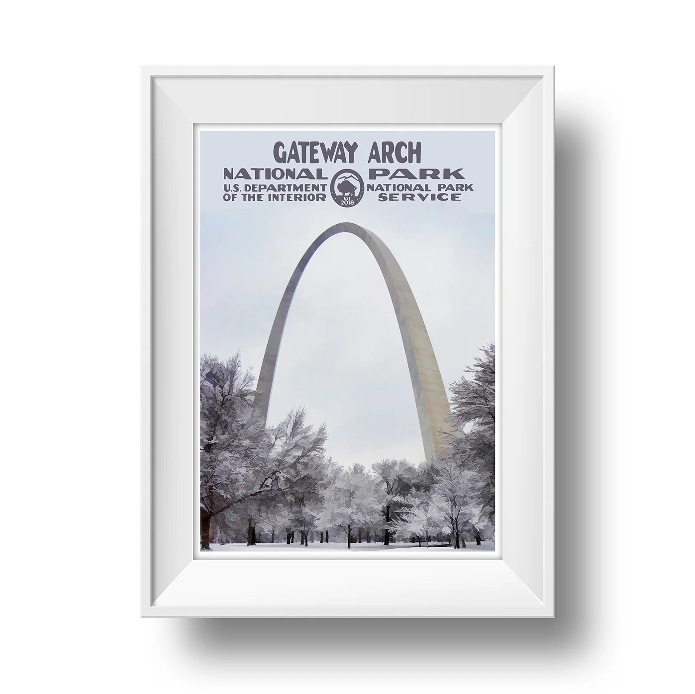 Gateway Arch National Park Poster