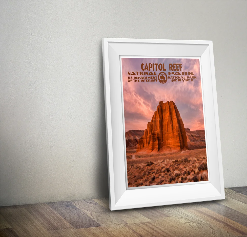 Capitol Reef National Park Poster