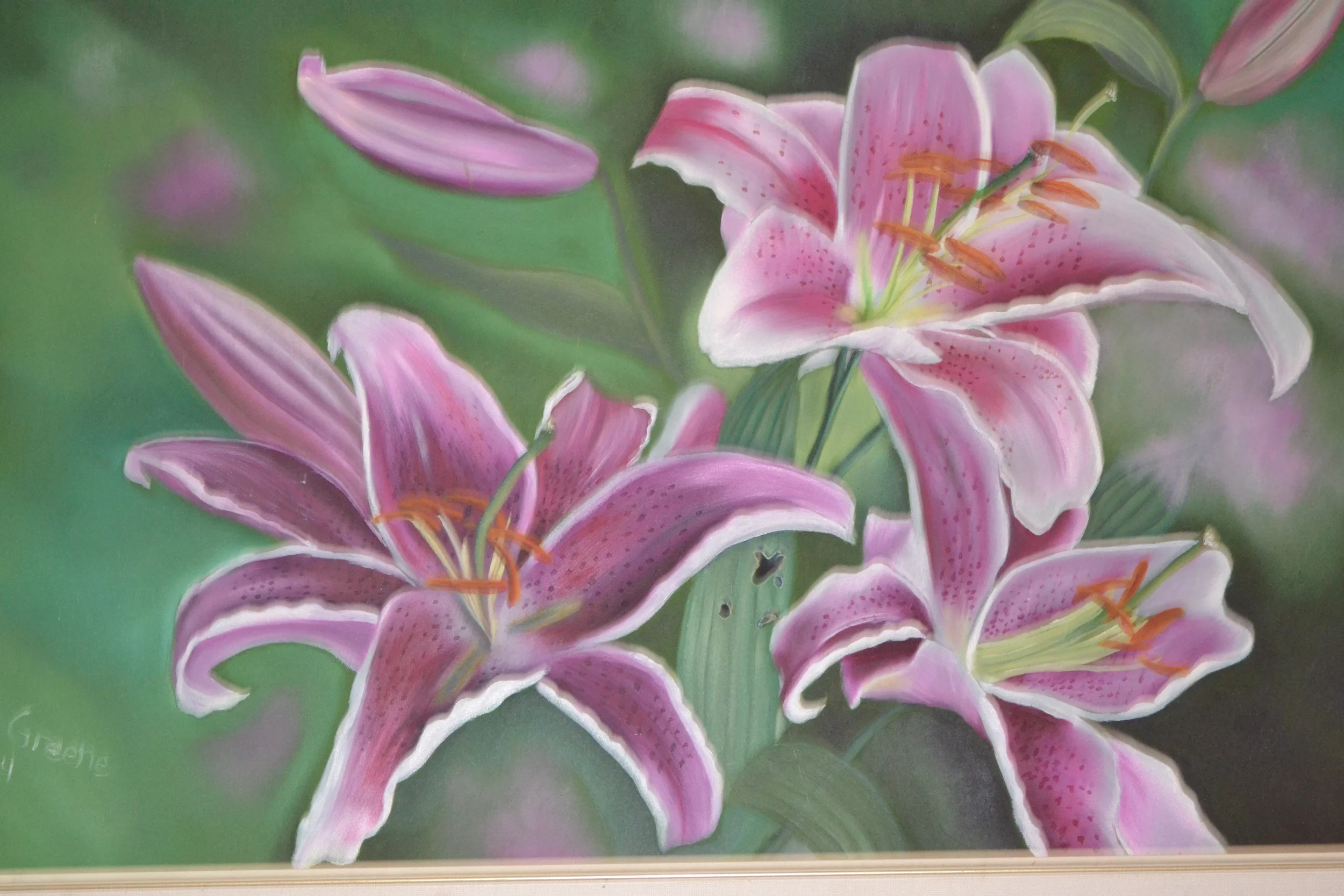 Stargazer Lilies.
