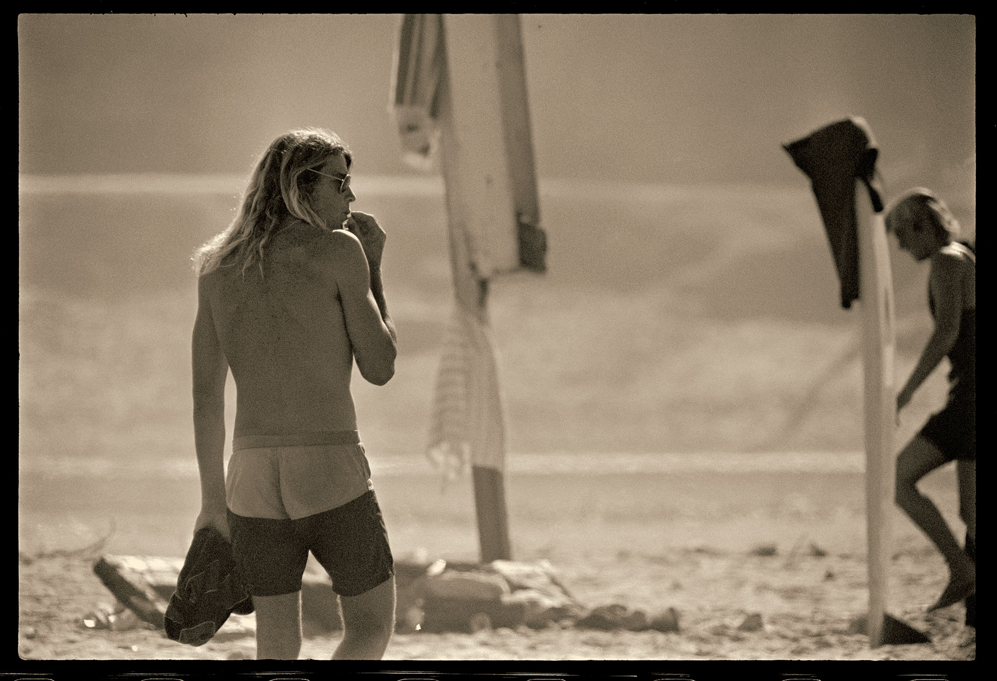 Michael Peterson " radiating suspicion" &nbsp;- North Narrabeen - Mid 1970's