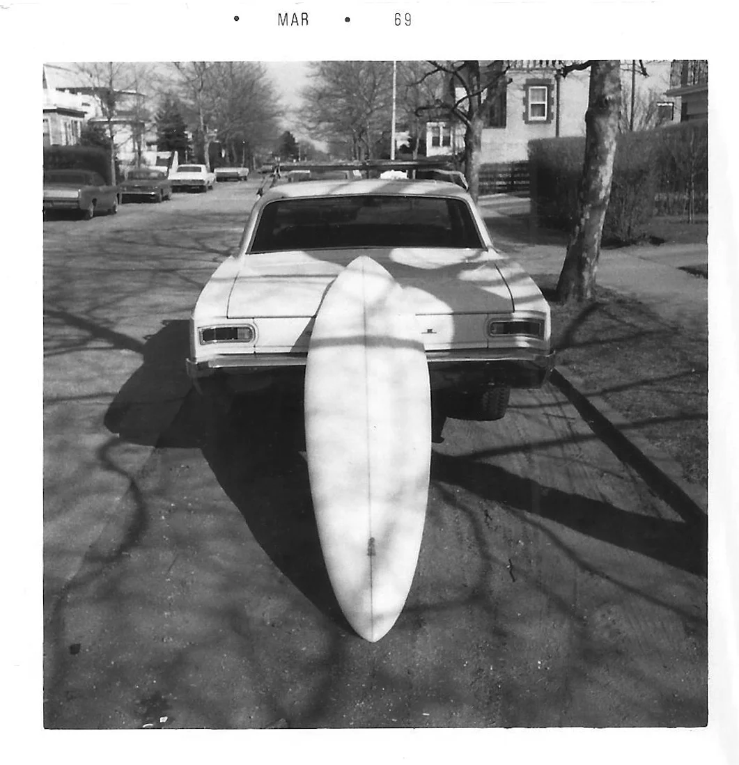 The first board Michael shaped