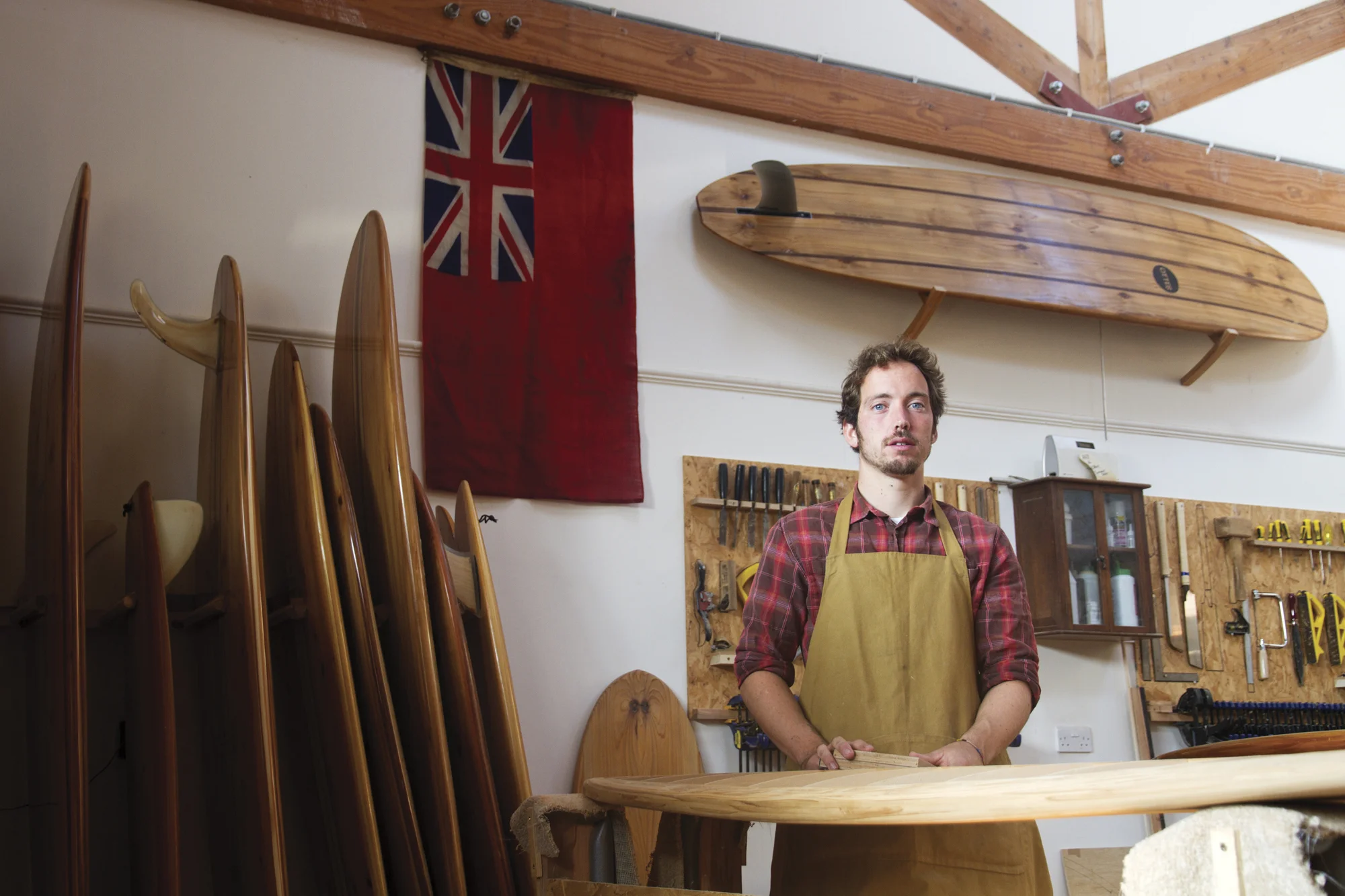 James Otter Wooden Surfboard Workshop Angle Portrait .jpg