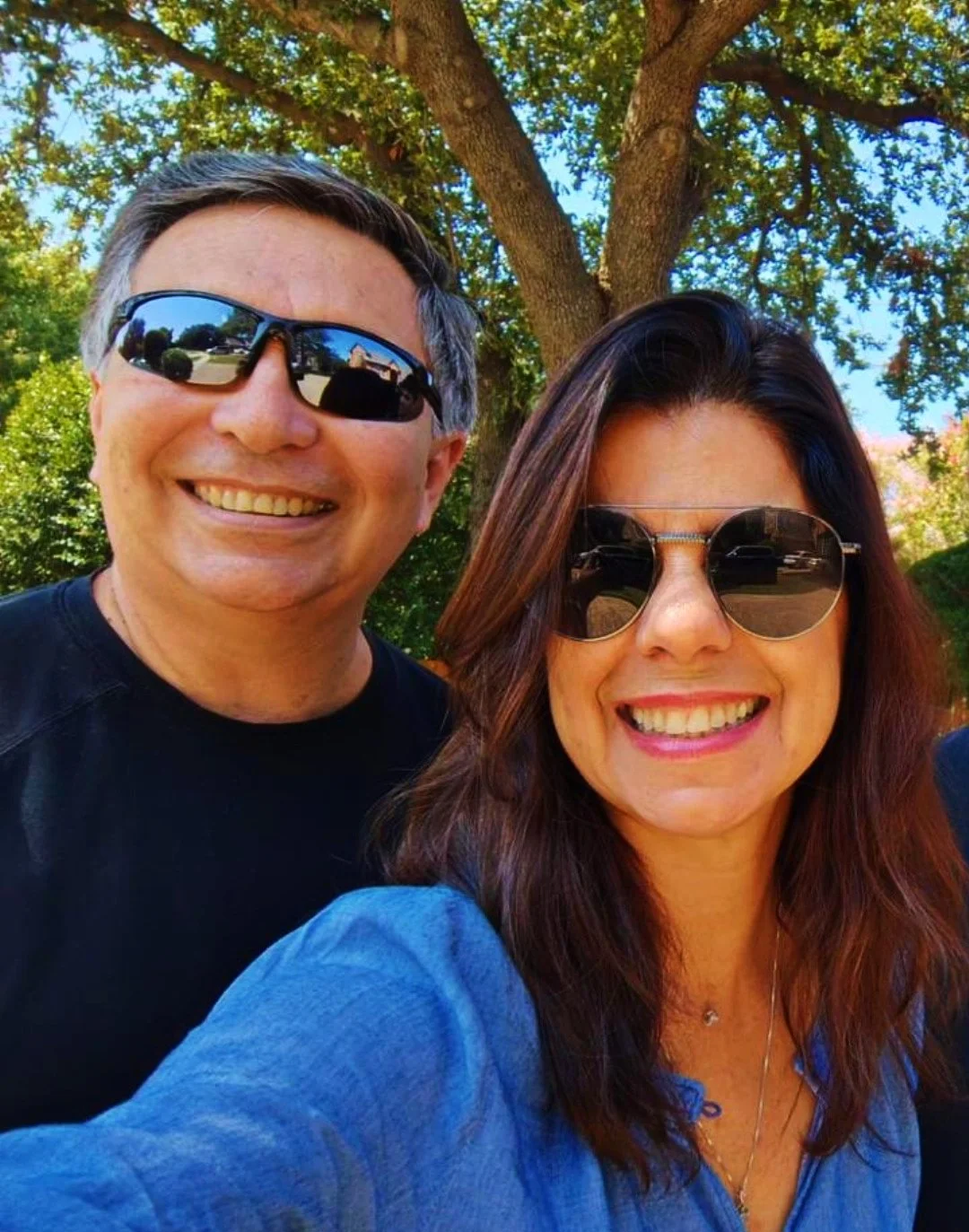 Pastor Elmer and his wife leadership
