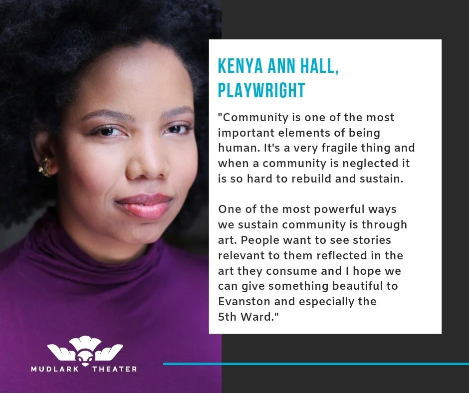 Co-Playwright for Foster School: A Living History, Kenya Ann Hall reflects on why this project matters.