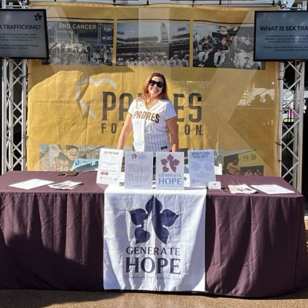 We are so thankful for the support from the Padres Foundation. We also thank @kates.cookies_ for nominating us for a Tony Gwynn Community All-Stars Award! We were featured at the Community kiosk and spent an incredible weekend at the Padres game. We 