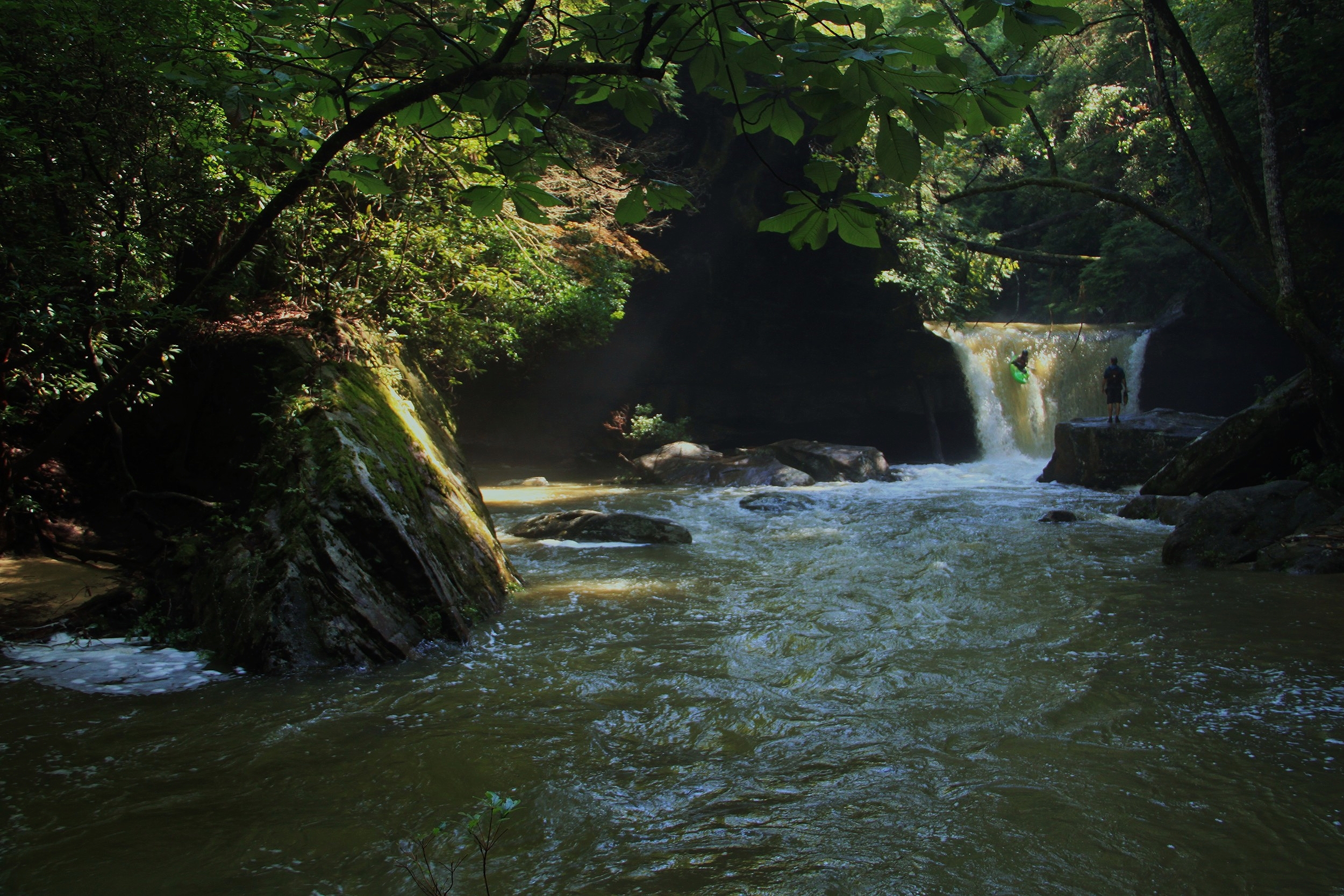 Could practicing your boof be more enchanting than on Dog Slaughter Creek?