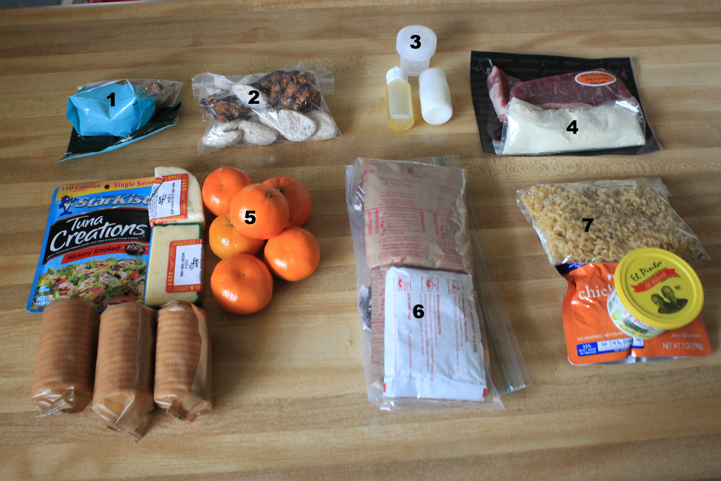 3 days of food - not too bad eh?