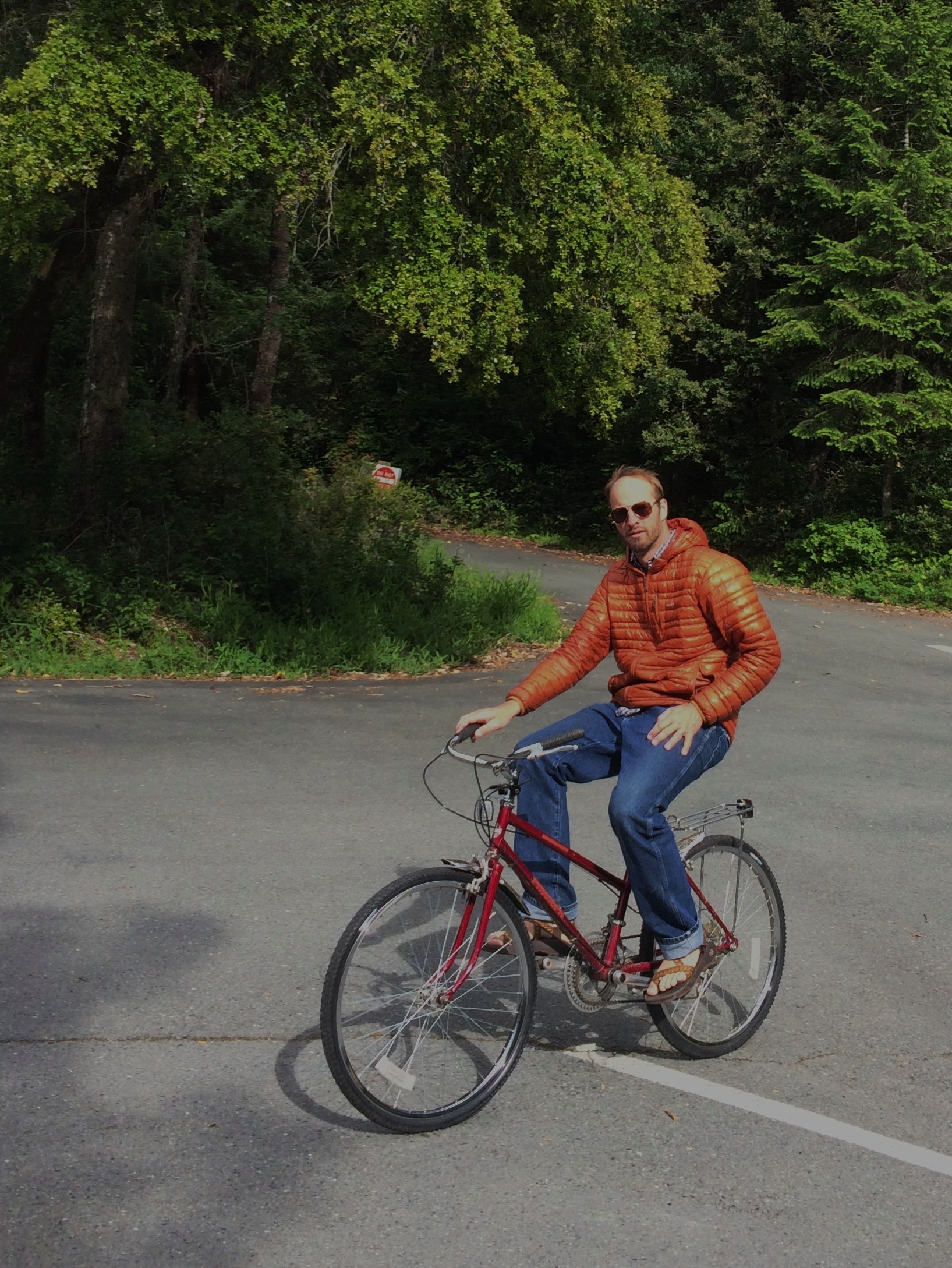 Uh yeah, look at those handlebars. I could seriously kill it at the local farmer's market with this thing. Don't hurt your eyes.