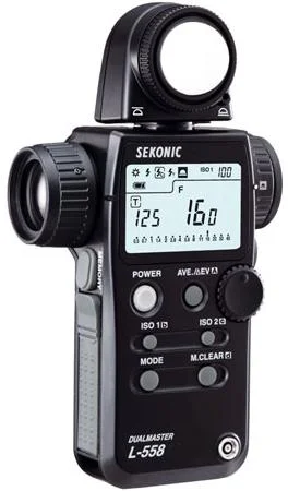 The Sekonic L-558 Dualmaster.