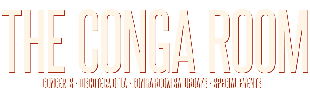 Conga Room Seating Chart