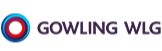 Gowling WLG logo with a red and blue circular icon and the firm name in black text