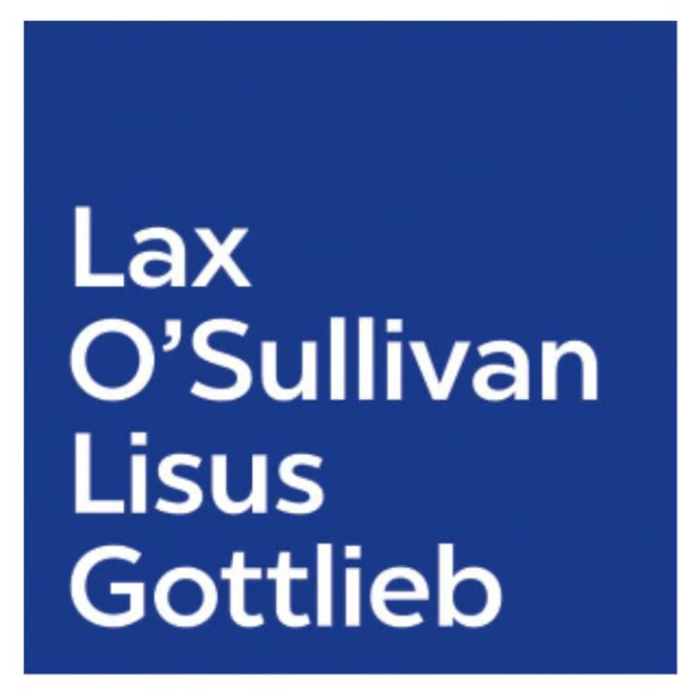 Blue square with white text listing author names: Lax, O'Sullivan, Lisus, Gottlieb.